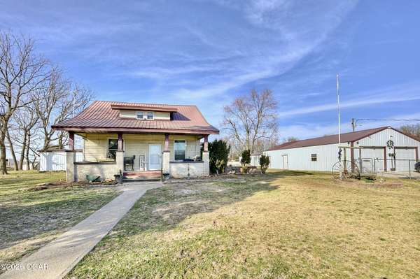 40 Acres of Agricultural Land with Home for Sale in Sarcoxie, Missouri