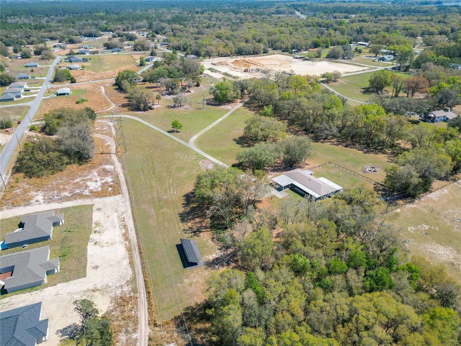 7.86 Acres of Land with Home for Sale in Ocala, Florida