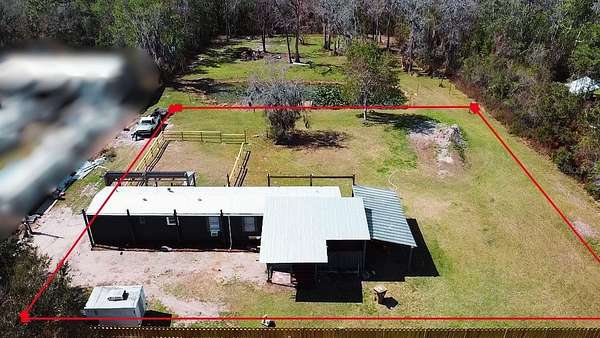 2.45 Acres of Land with Home for Lease in St. Cloud, Florida