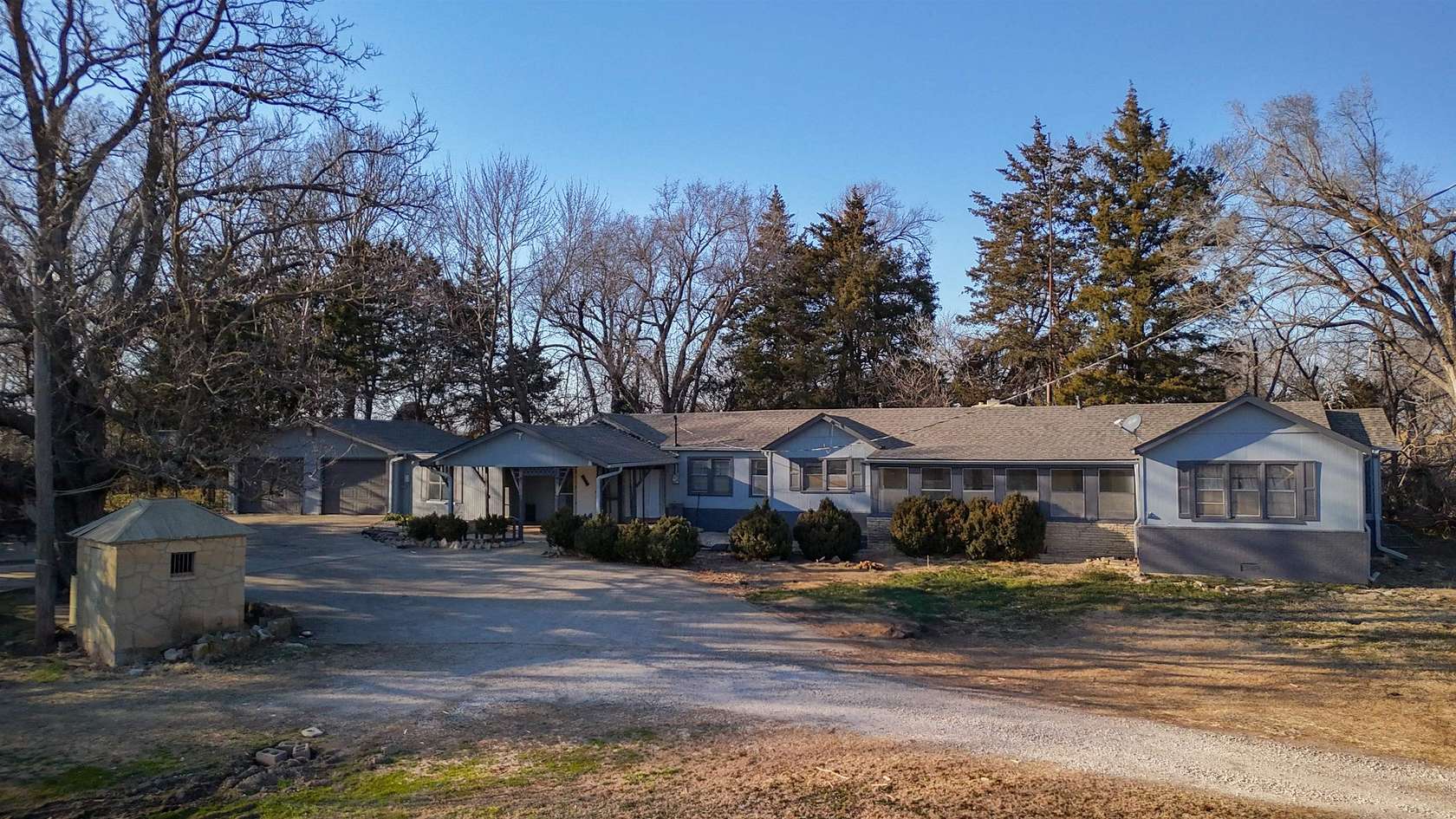 4 Acres of Land with Home for Sale in Arkansas City, Kansas