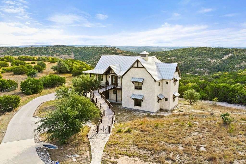 17.9 Acres of Recreational Land with Home for Sale in Blanco, Texas