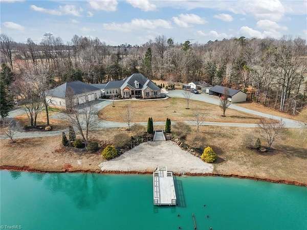 8.62 Acres of Land with Home for Sale in Liberty, North Carolina