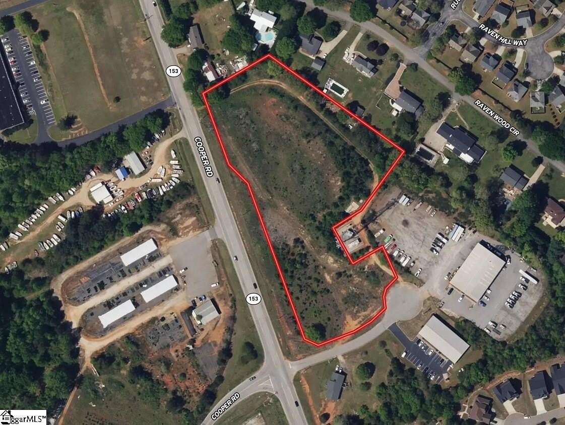 5 Acres of Commercial Land for Sale in Powdersville, South Carolina