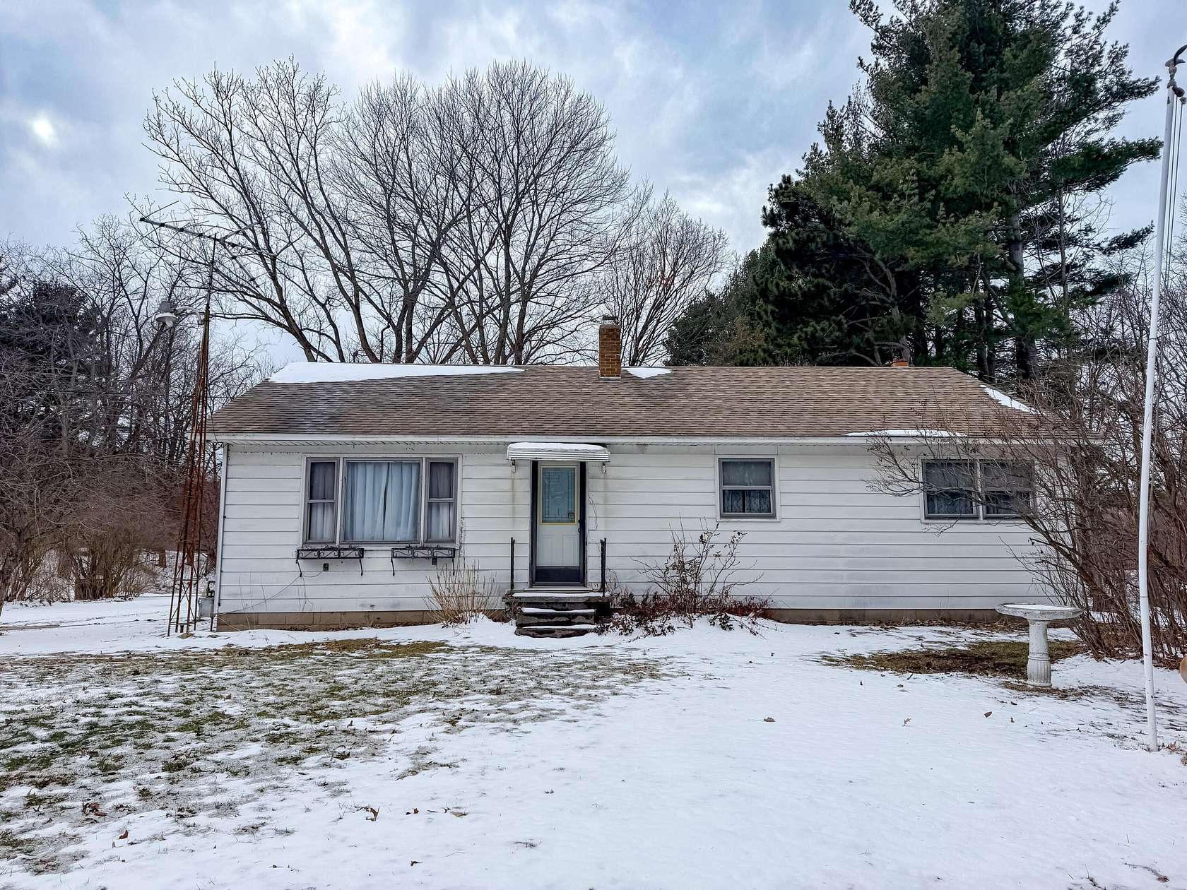 58.2 Acres of Recreational Land with Home for Sale in La Porte, Indiana