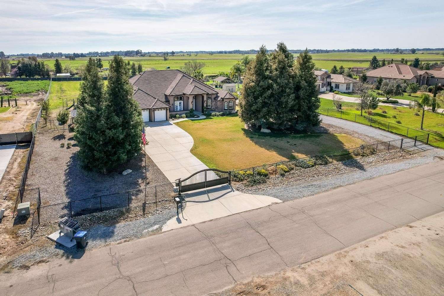 2 Acres of Land with Home for Sale in Clovis, California