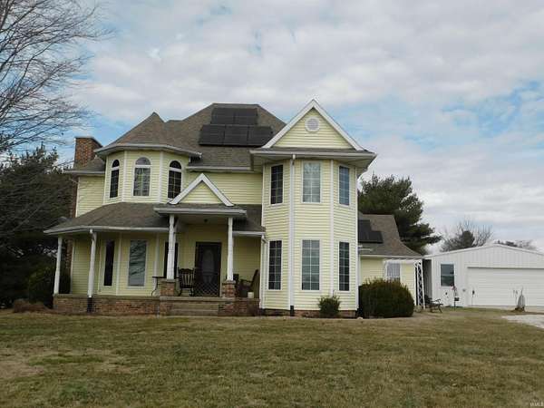 4 Acres of Land with Home for Sale in Salem, Indiana