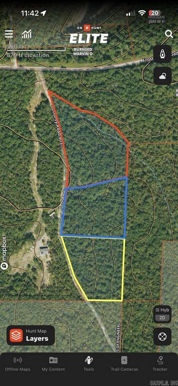 5 Acres of Land for Sale in Yellville, Arkansas