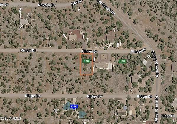 0.25 Acres of Residential Land for Sale in Show Low, Arizona