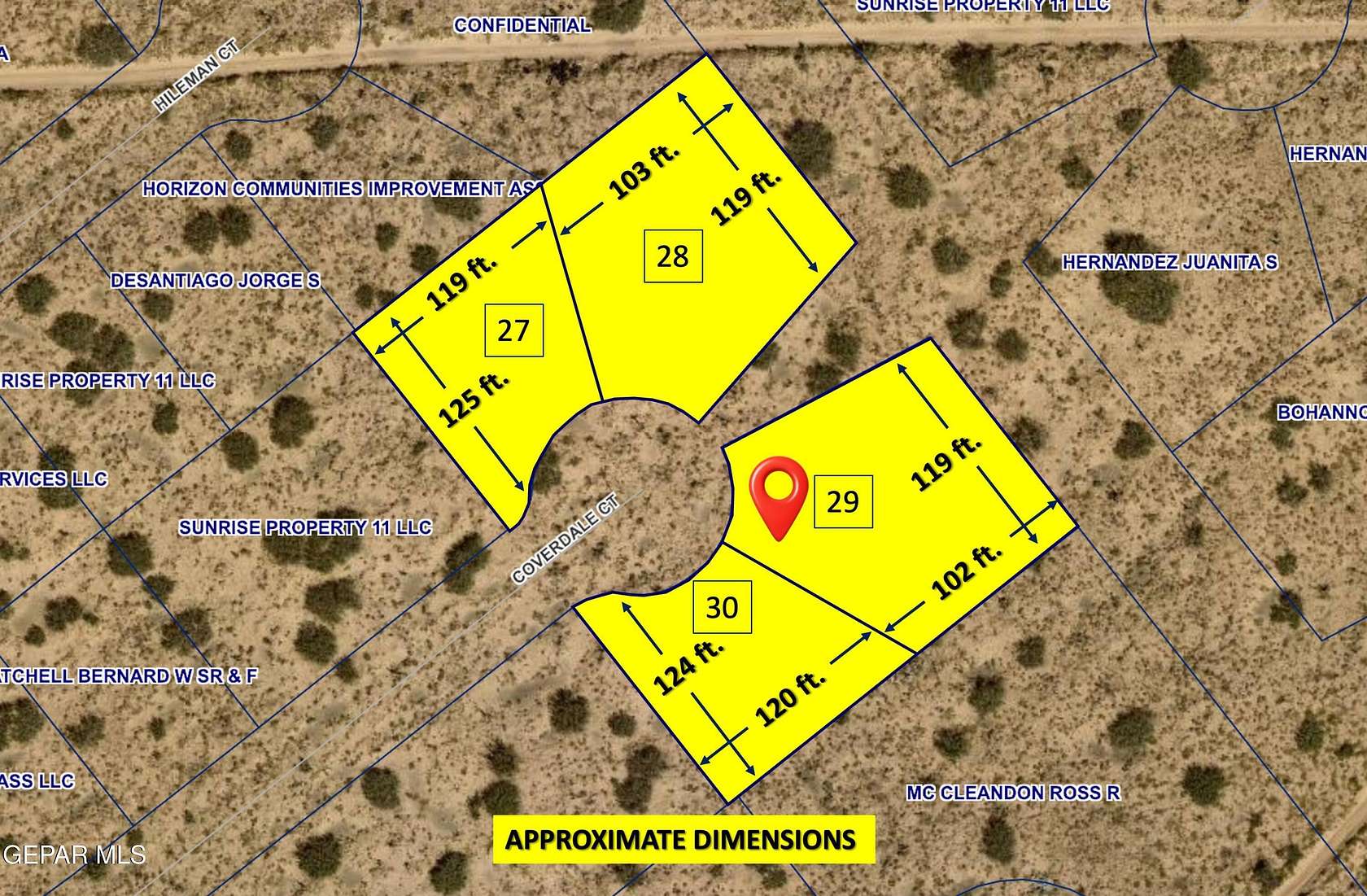 0.38 Acres of Land for Sale in El Paso, Texas