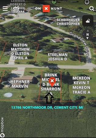 0.27 Acres of Residential Land for Sale in Cement City, Michigan