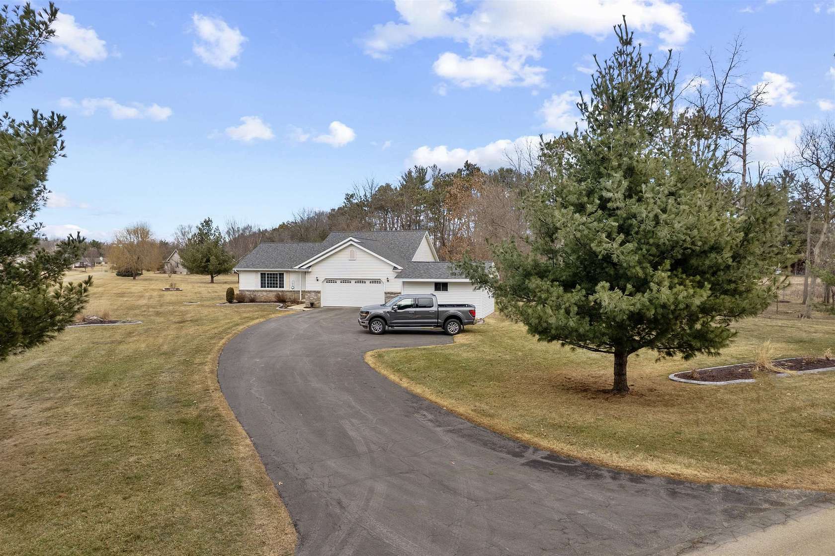 1.5 Acres of Land with Home for Sale in Brodhead, Wisconsin