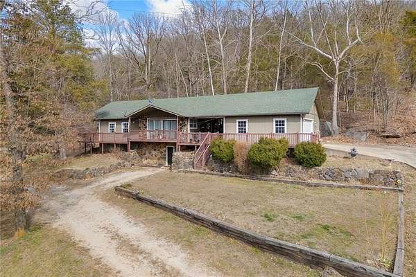 3 Acres of Land with Home for Sale in Marble Falls Township, Arkansas