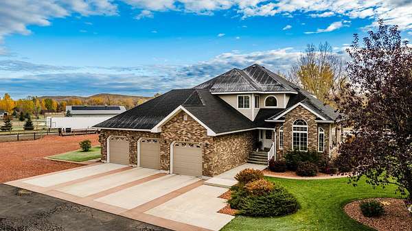 5.62 Acres of Land with Home for Sale in Sheridan, Wyoming