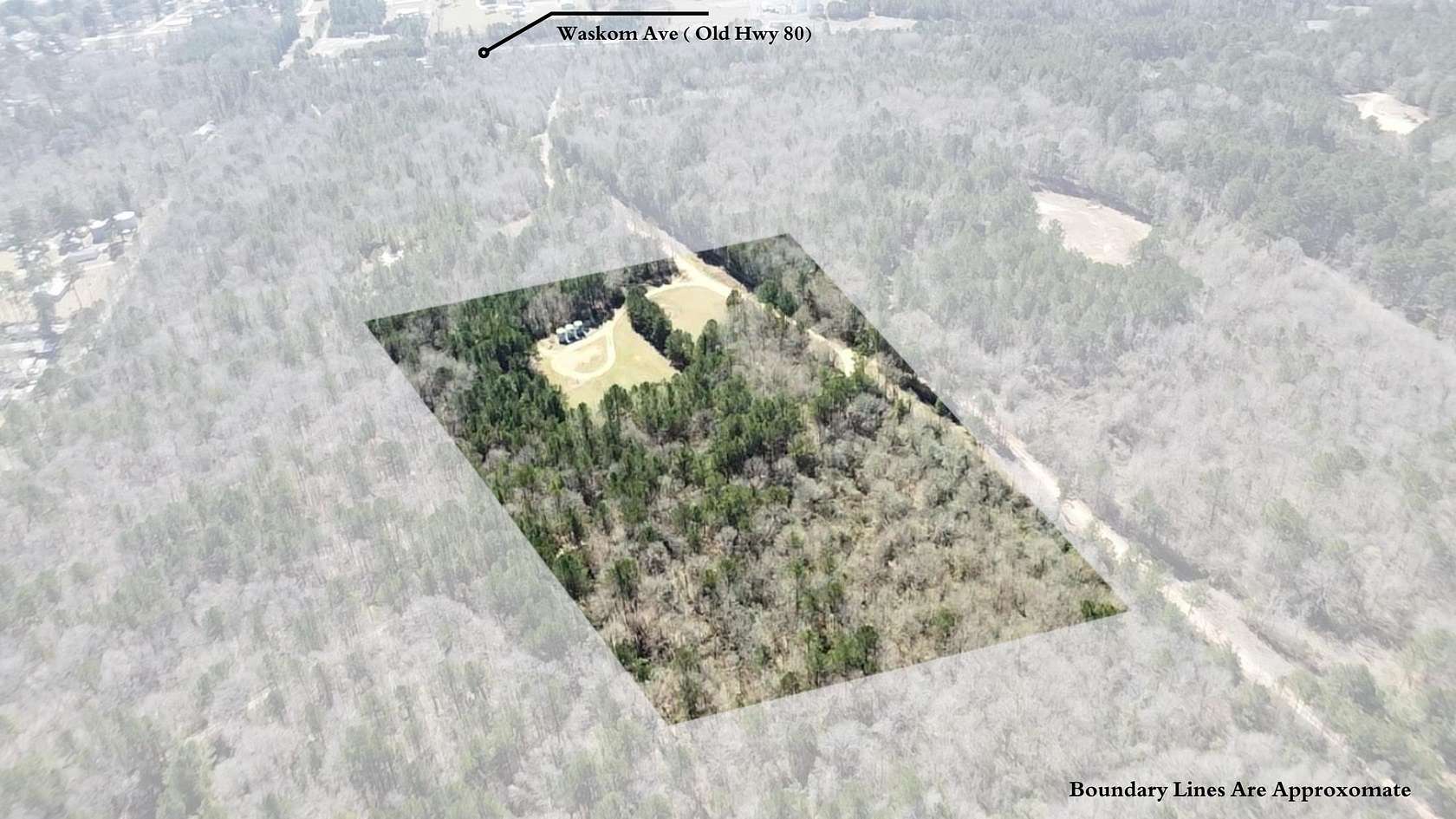 7.54 Acres of Residential Land for Sale in Waskom, Texas