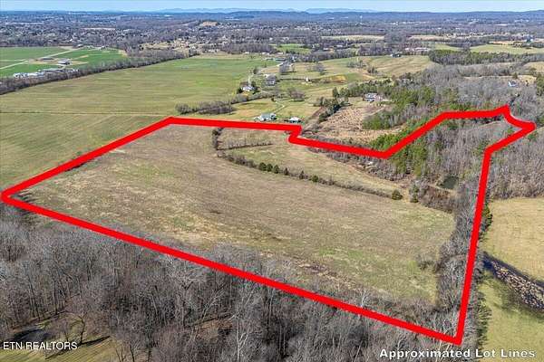 34.5 Acres of Agricultural & Residential Land for Sale in Walland, Tennessee