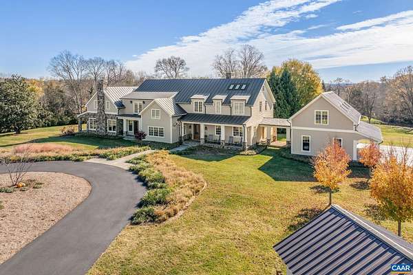 54 Acres of Land with Home for Sale in Charlottesville, Virginia