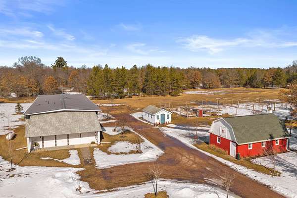40 Acres of Land with Home for Sale in Nekoosa, Wisconsin