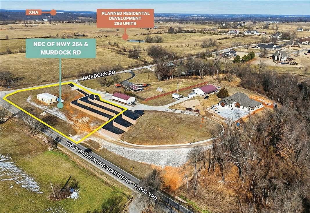 1.59 Acres of Mixed-Use Land for Sale in Cave Springs, Arkansas