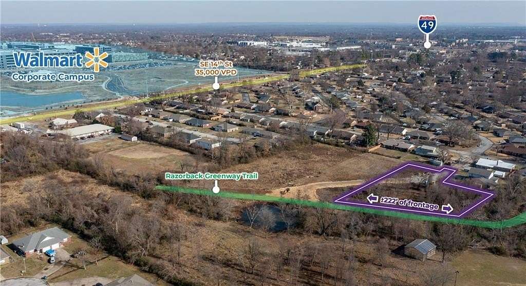 1 Acre of Land for Sale in Bentonville, Arkansas