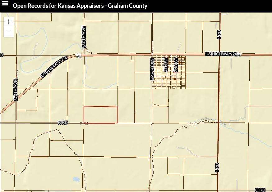 77.4 Acres of Land for Sale in Nicodemus Township, Kansas
