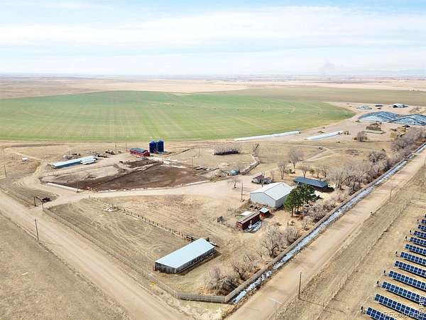 15.8 Acres of Land with Home for Sale in Kersey, Colorado