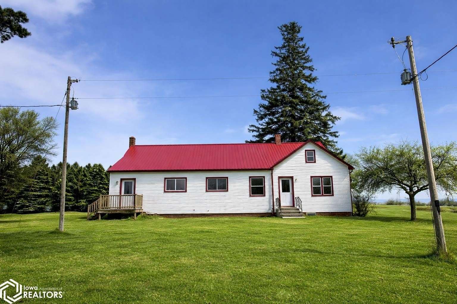 8.34 Acres of Land with Home for Sale in New Hampton, Iowa