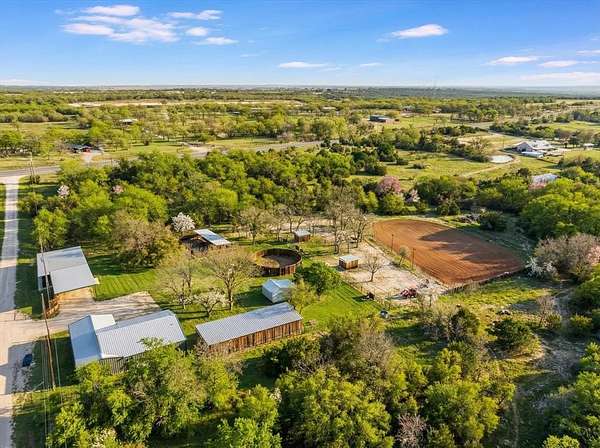 6 Acres of Land with Home for Sale in Lipan, Texas