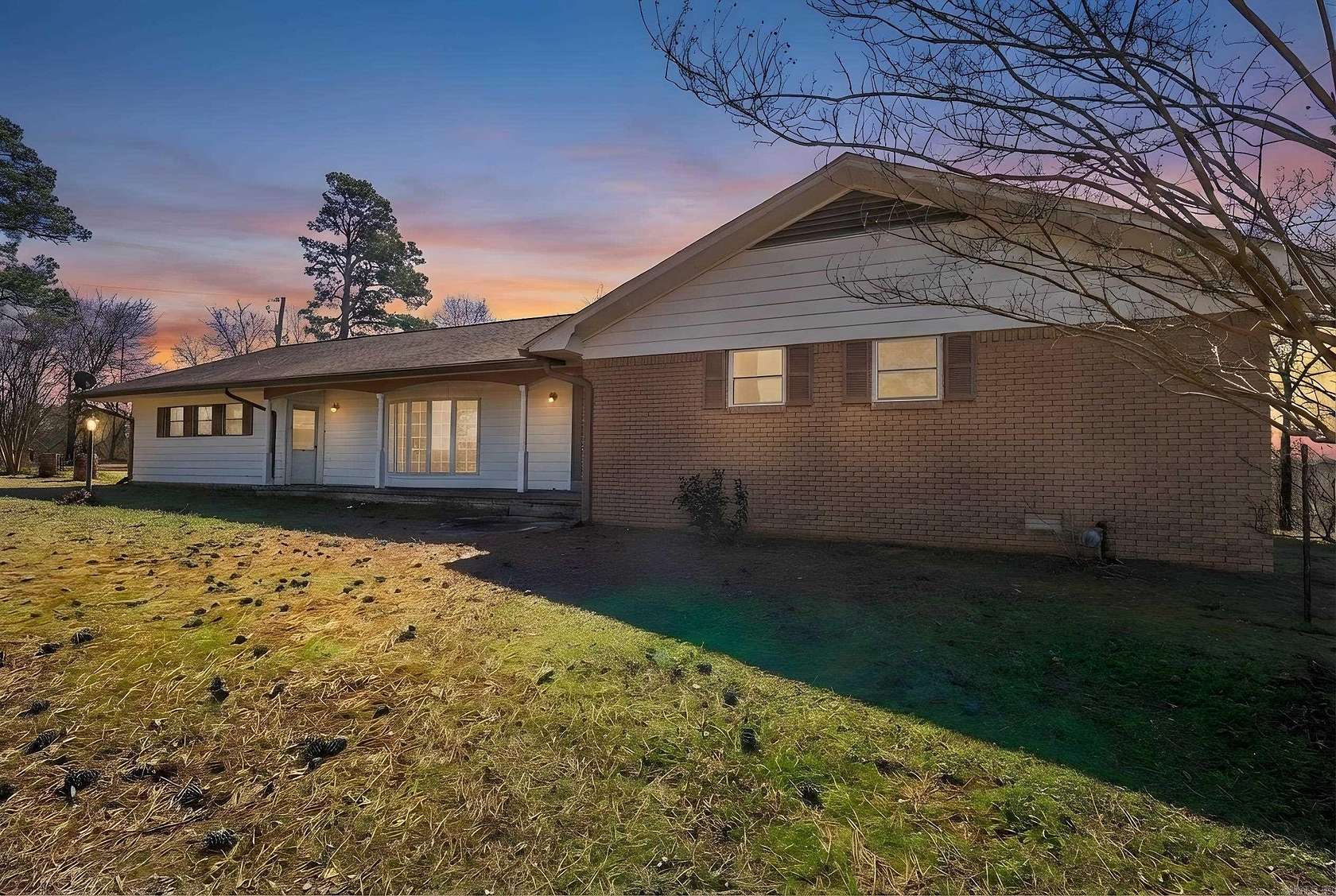 13.8 Acres of Land with Home for Sale in Glenwood, Arkansas