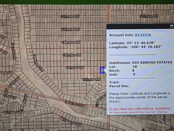 1 Acre of Land for Sale in Rio Rancho, New Mexico