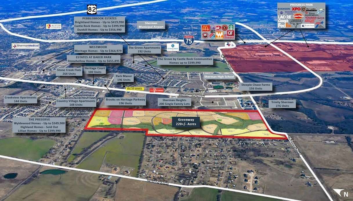 220 Acres of Land for Sale in Sherman, Texas