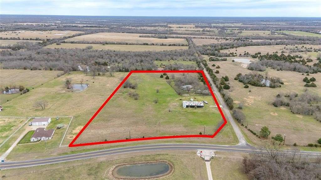 10.6 Acres of Land with Home for Sale in Lone Oak, Texas