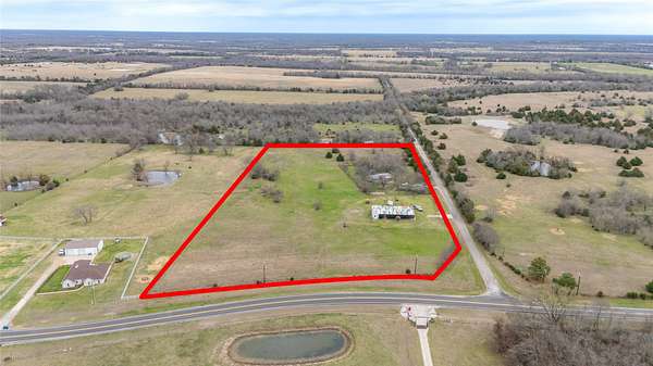 10.6 Acres of Land with Home for Sale in Lone Oak, Texas