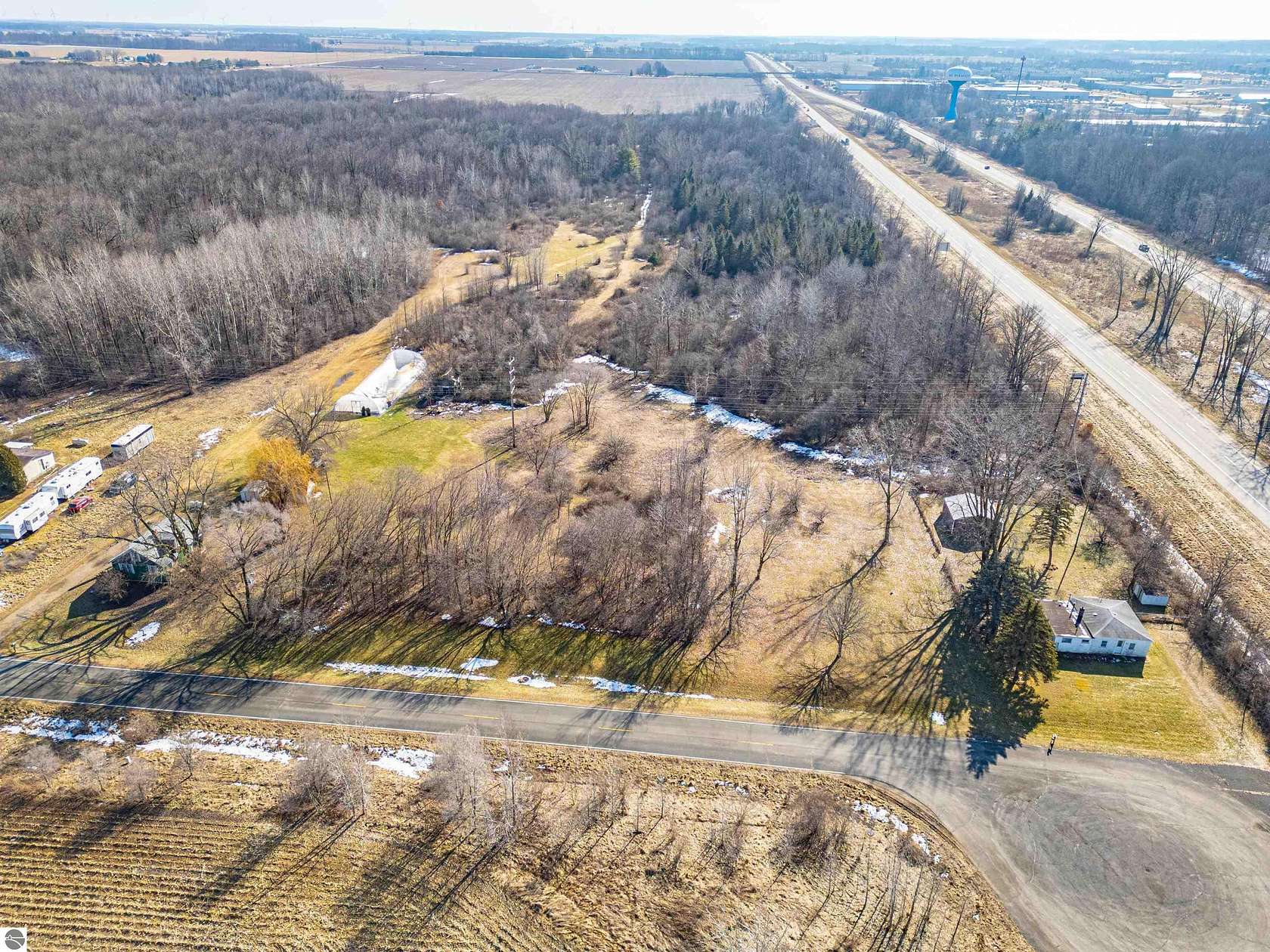 11 Acres of Land with Home for Sale in Mount Pleasant, Michigan