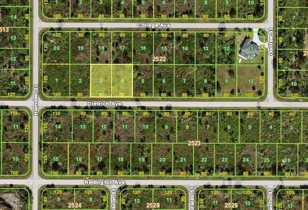0.46 Acres of Residential Land for Sale in Port Charlotte, Florida