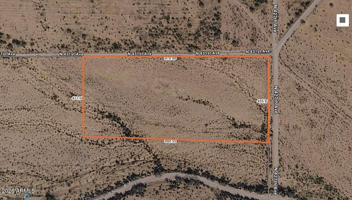 9.86 Acres of Land for Sale in Tonopah, Arizona