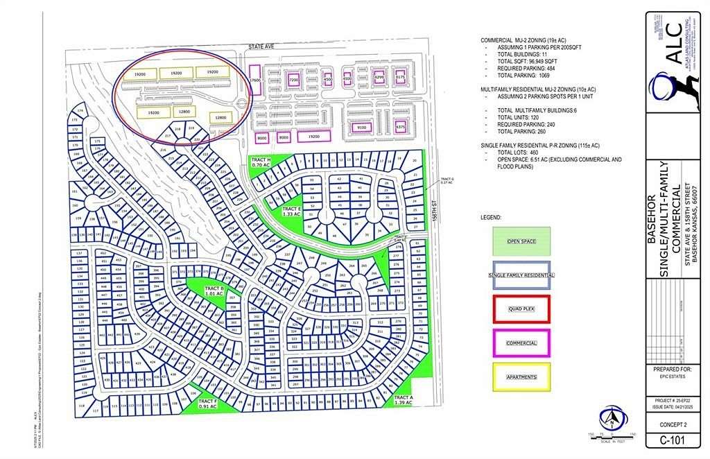 19 Acres of Land for Sale in Basehor, Kansas