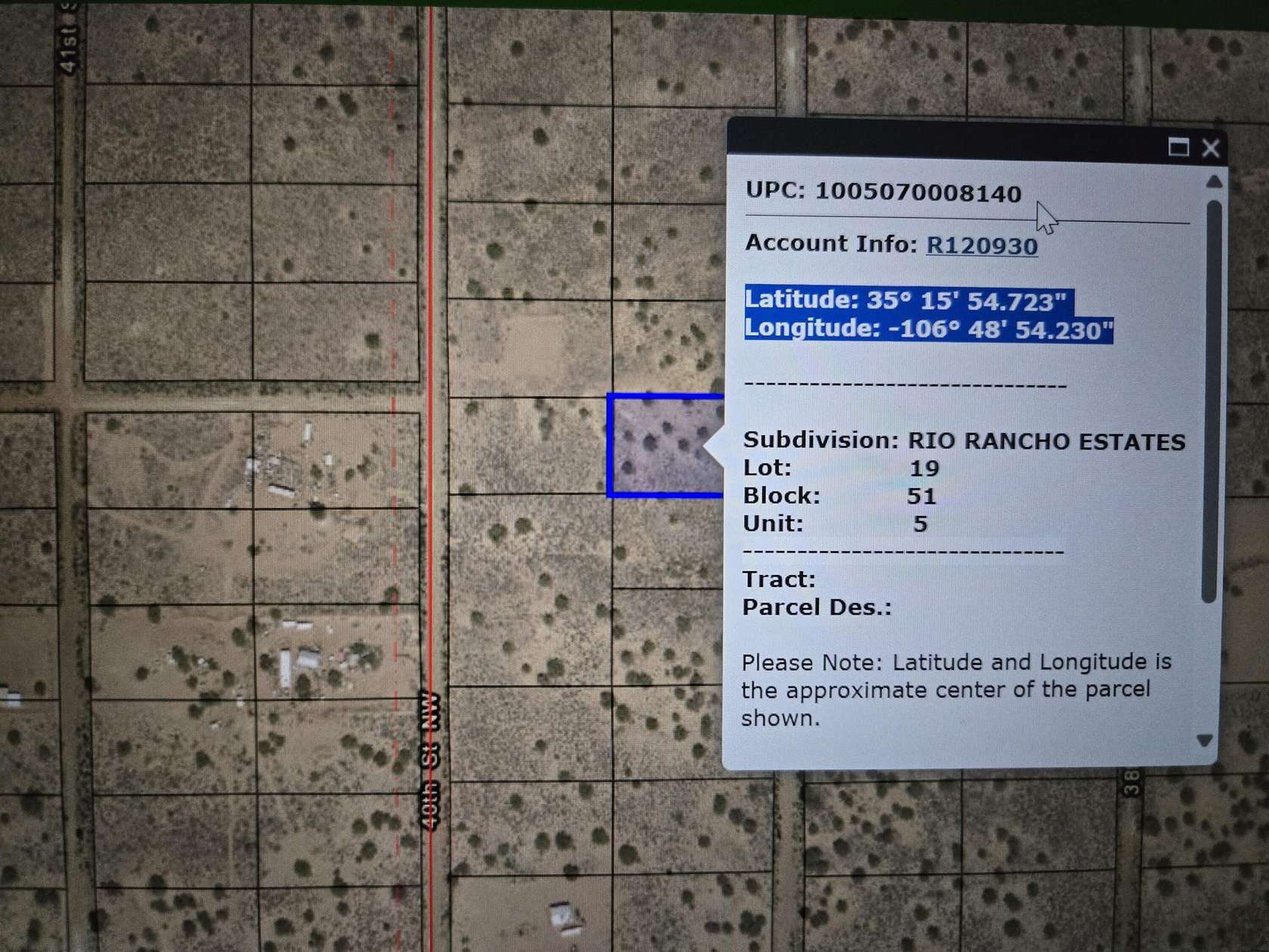 1 Acre of Land for Sale in Albuquerque, New Mexico