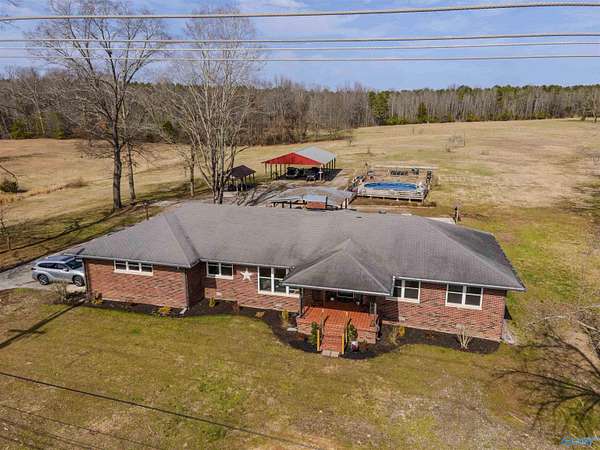 9 Acres of Land with Home for Sale in Moulton, Alabama