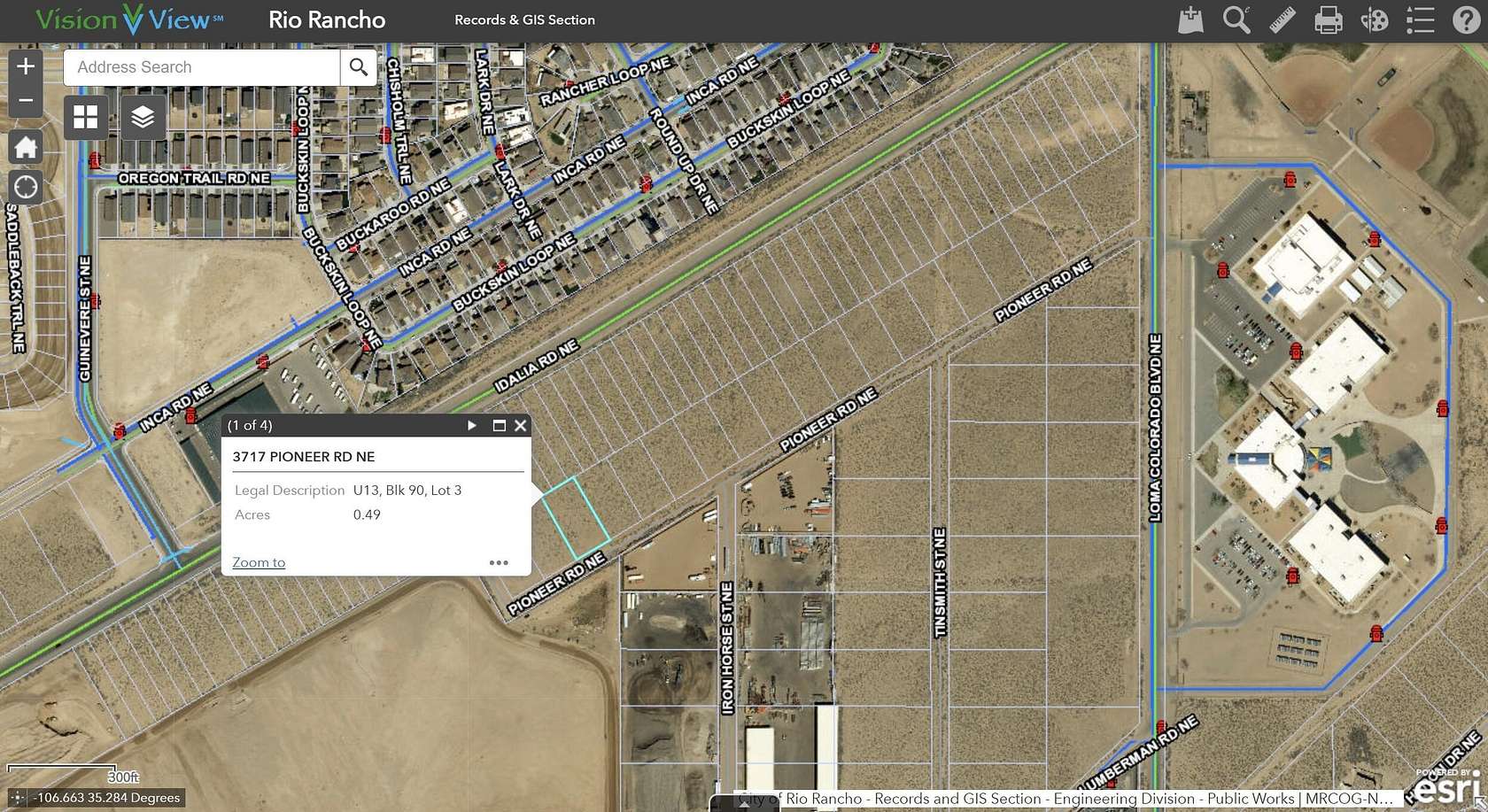 0.5 Acres of Commercial Land for Sale in Rio Rancho, New Mexico