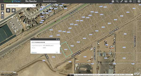 0.5 Acres of Commercial Land for Sale in Rio Rancho, New Mexico