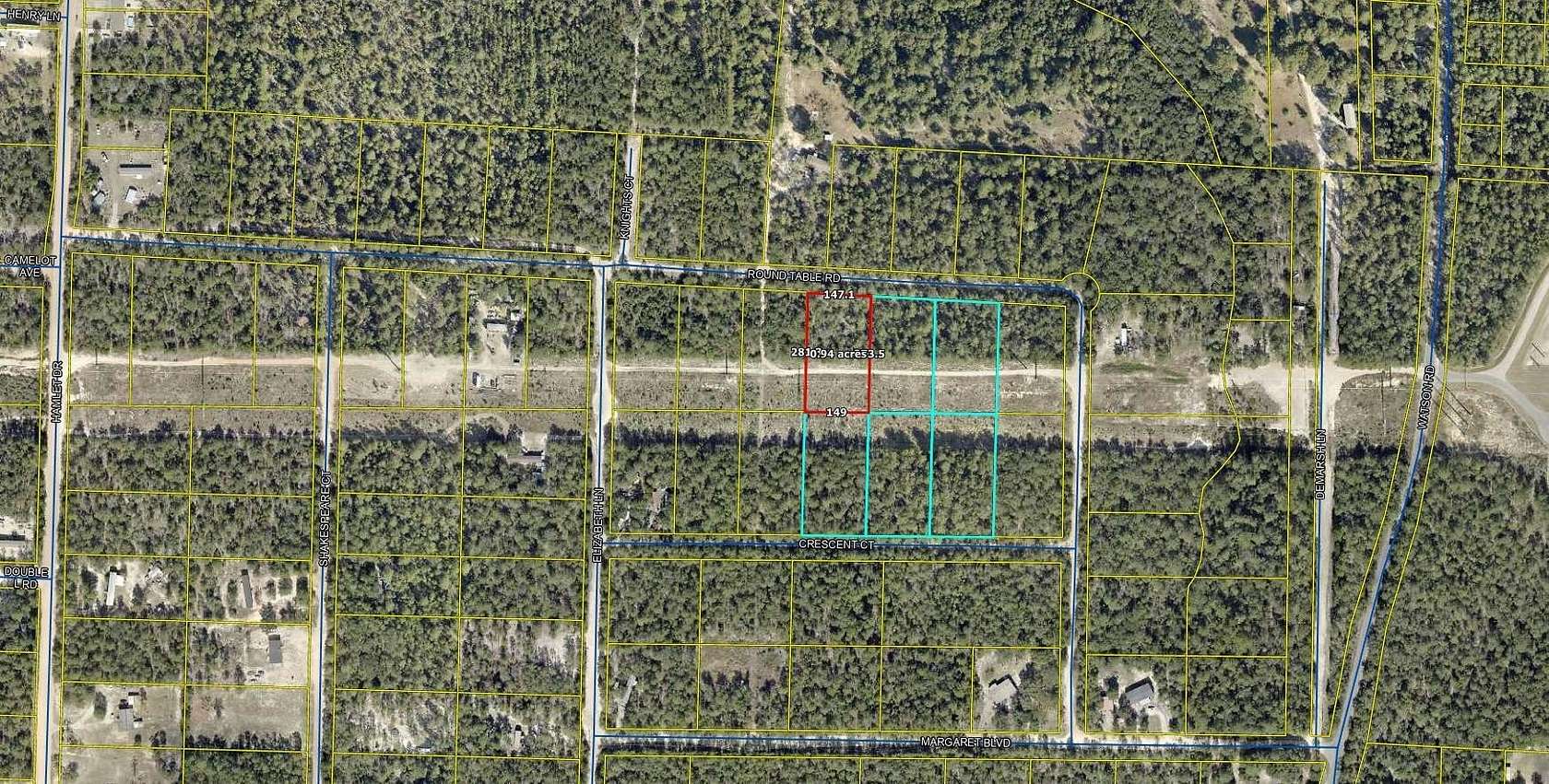 0.96 Acres of Residential Land for Sale in DeFuniak Springs, Florida