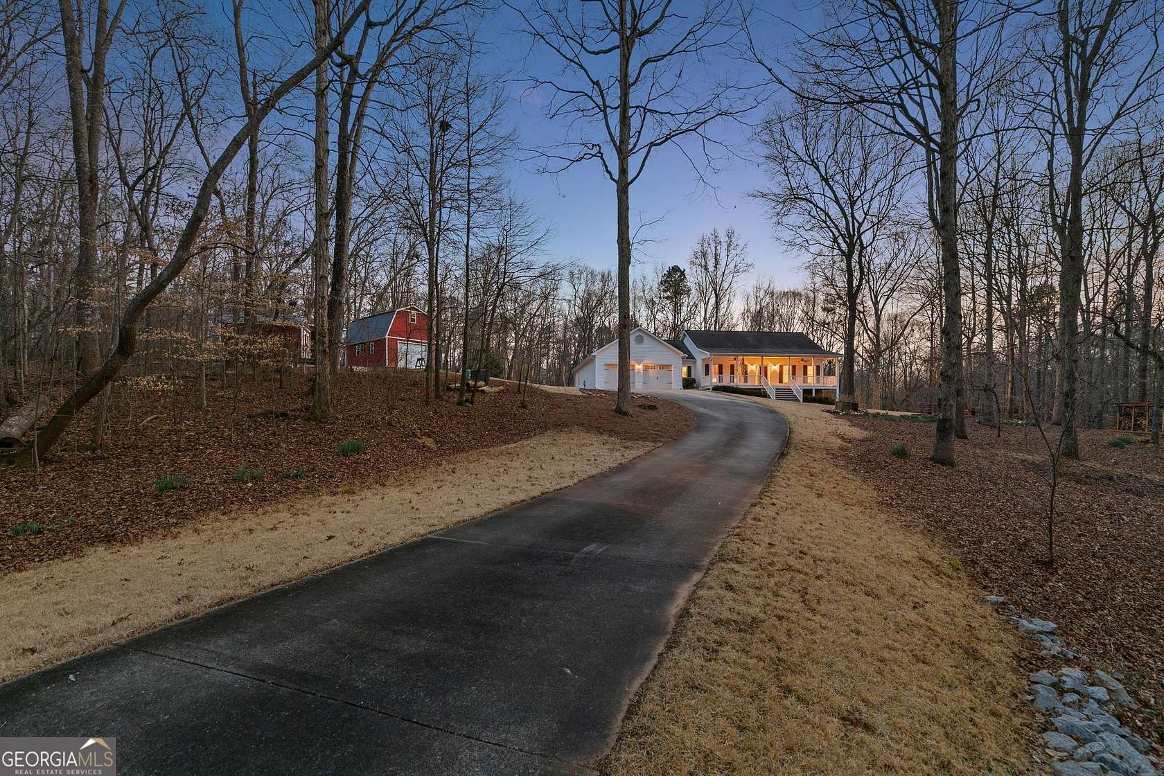 6.84 Acres of Land with Home for Sale in Douglasville, Georgia