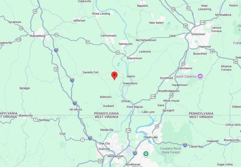 0.92 Acres of Land for Auction in Monongahela Township, Pennsylvania