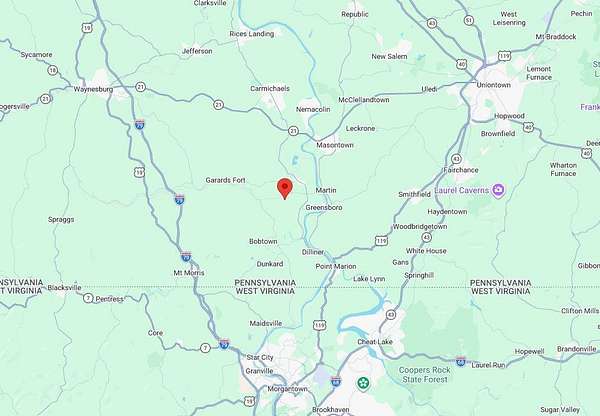 0.92 Acres of Land for Auction in Monongahela Township, Pennsylvania