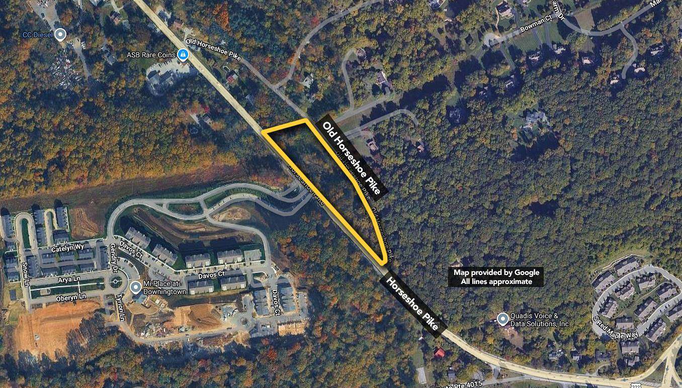 3.1 Acres of Land for Auction in Caln Township, Pennsylvania