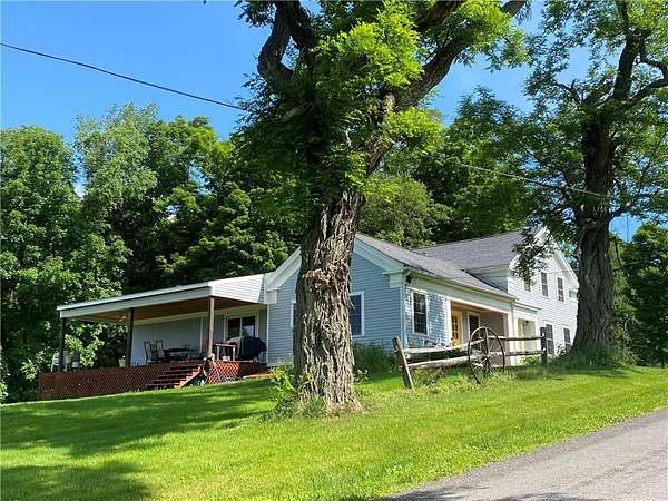 72.5 Acres of Recreational Land with Home for Sale in Burlington Flats, New York