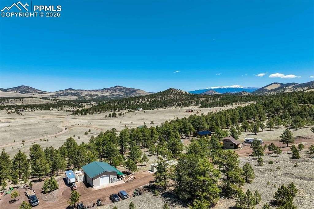 10.8 Acres of Land with Home for Sale in Guffey, Colorado
