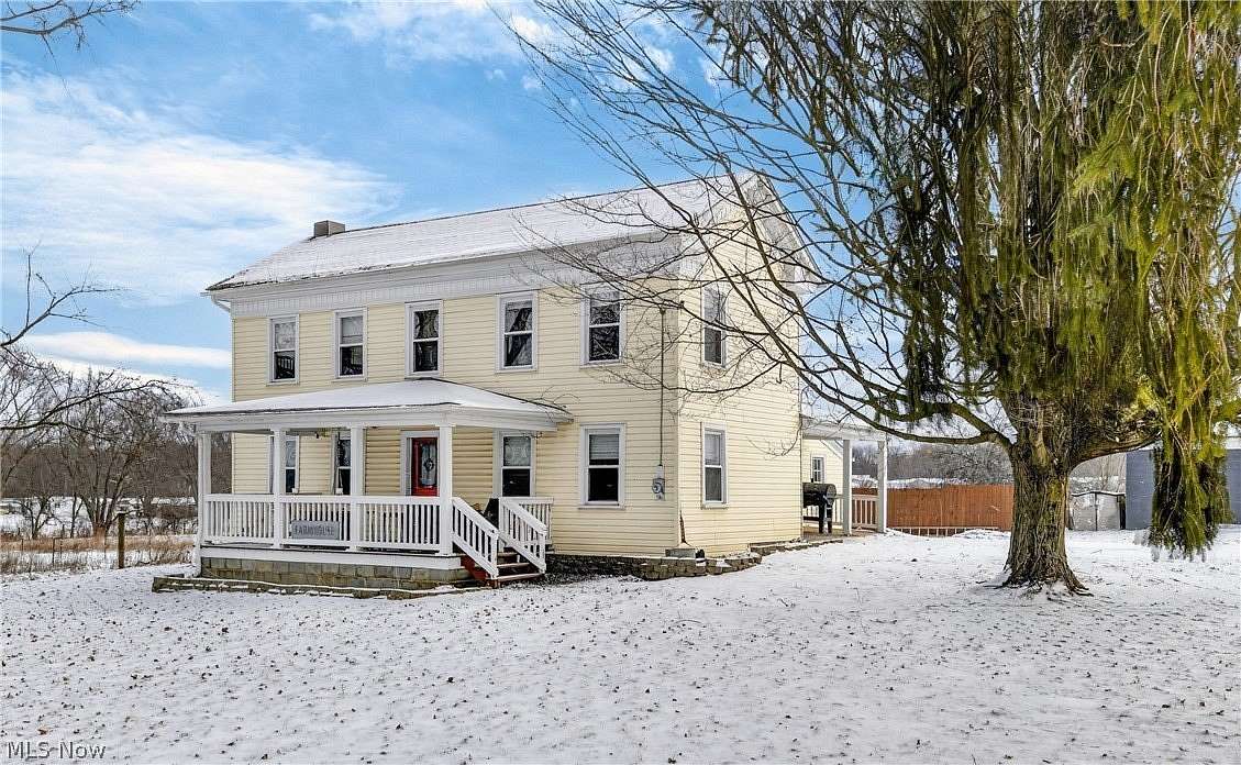 30.5 Acres of Agricultural Land with Home for Sale in Salem, Ohio