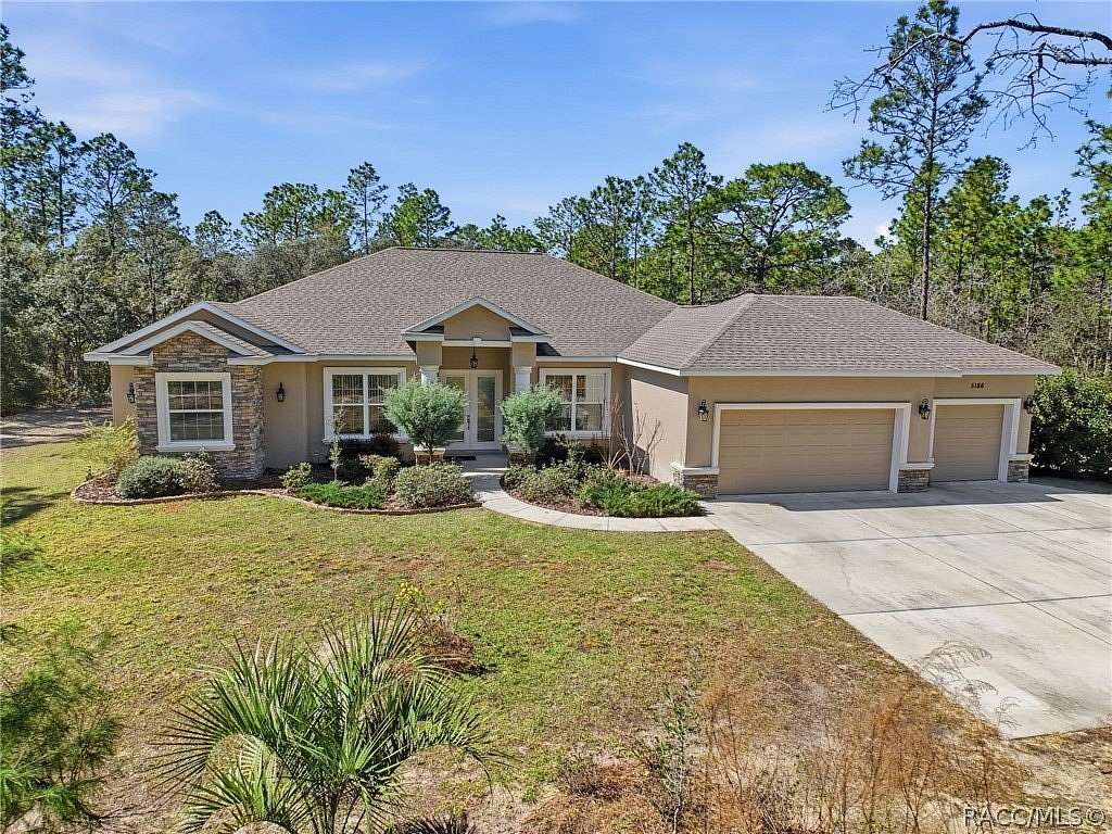 6.15 Acres of Land with Home for Sale in Beverly Hills, Florida