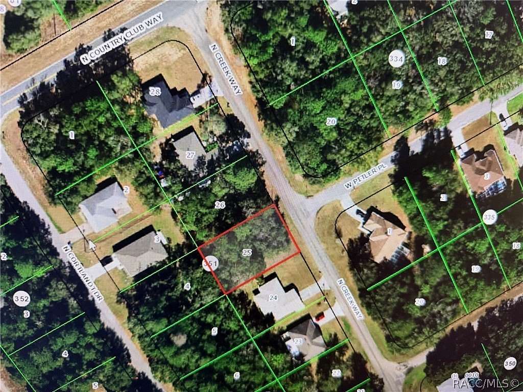 0.23 Acres of Residential Land for Sale in Citrus Springs, Florida
